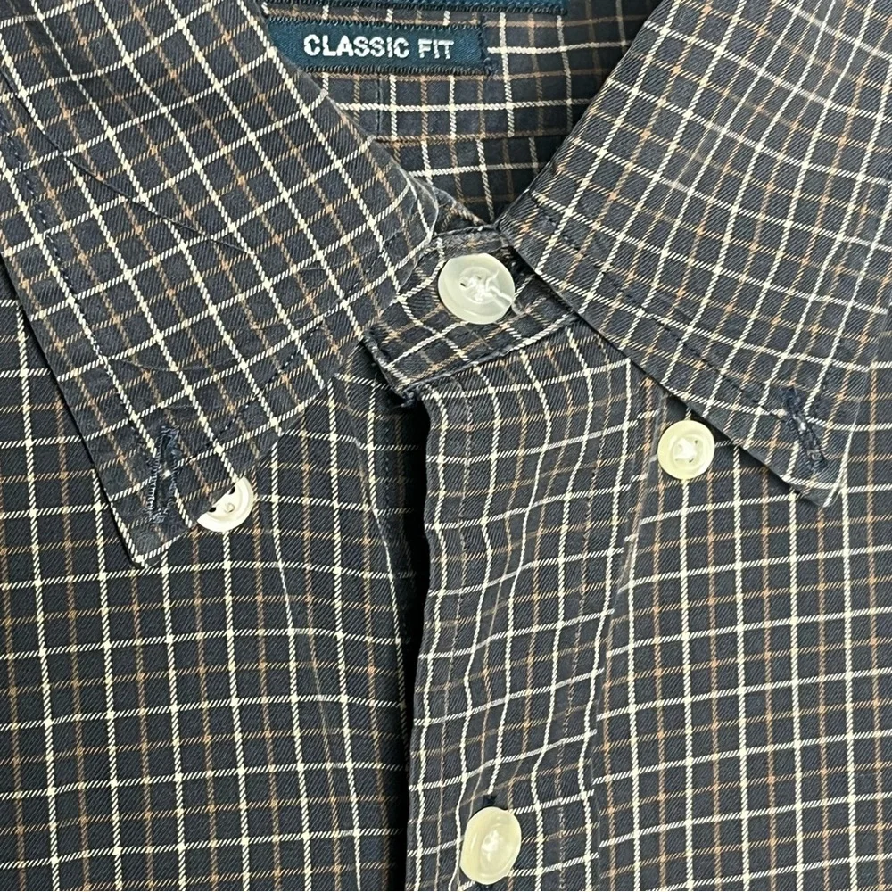 Ralph Lauren Sz XL Plaid Button Down Classic Fit Shirt Long Sleeve